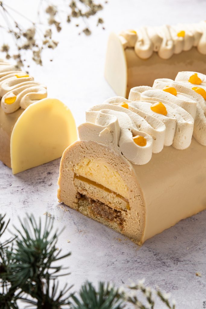 Bûche de Noël chocolat insert citron : découvrez les recettes de Cuisine  Actuelle
