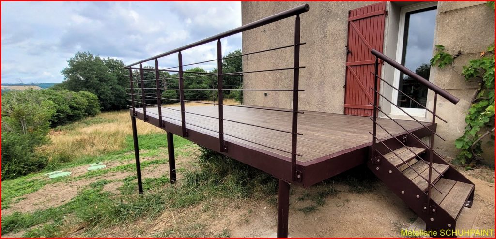 Faites concevoir votre terrasse sur pilotis avec la Métallerie